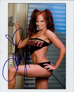 Christy Hemme autograph