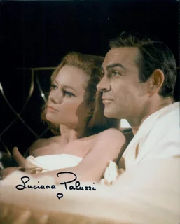 Luciana Paluzzi autograph
