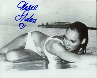 Ursula Andress autograph