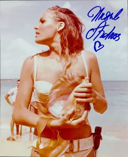 Ursula Andress autograph