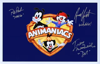 Animaniacs autograph
