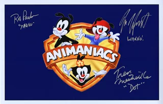 Animaniacs autograph