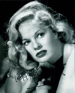 Peggy Cummins autograph