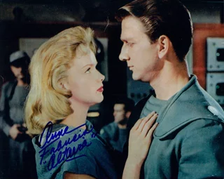 Anne Francis autograph