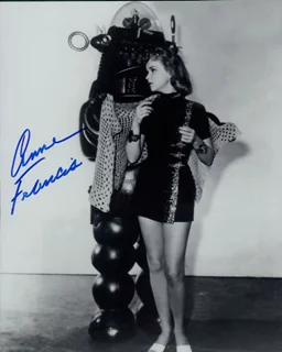 Anne Francis autograph