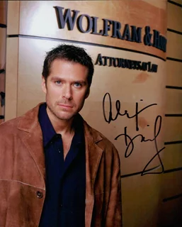 Alexis Denisof autograph