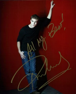 Paul Wesley autograph