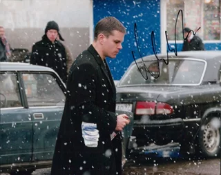 Matt Damon autograph
