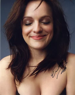 Elisabeth Moss autograph