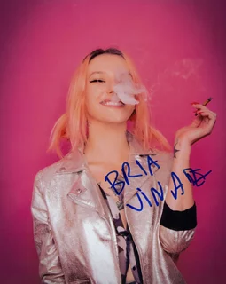 Bria Vinaite autograph