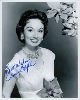 Ann Blyth autograph