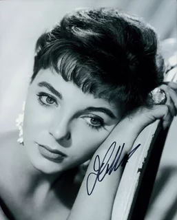 Joan Collins autograph
