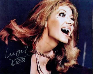 Ingrid Pitt autograph