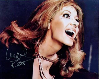 Ingrid Pitt autograph