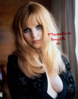 Madeline Smith autograph