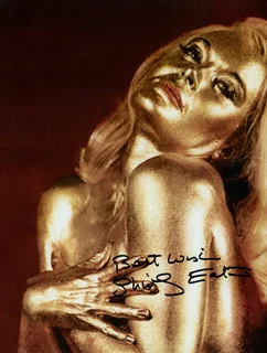 Shirley Eaton autograph