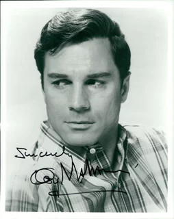 George Maharis autograph