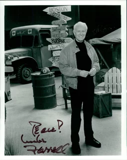 Mike Farrell autograph