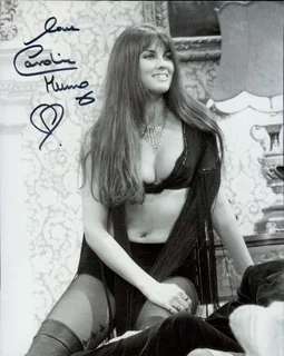 Caroline Munro autograph