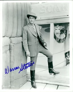 Warren Stevens autograph