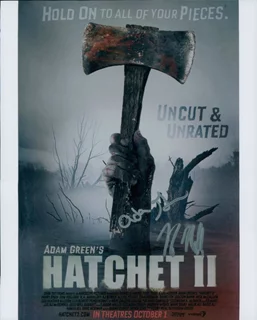 Hatchet II autograph