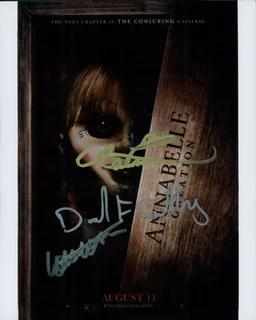 Annabelle Creation autograph