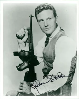 Robert Stack autograph
