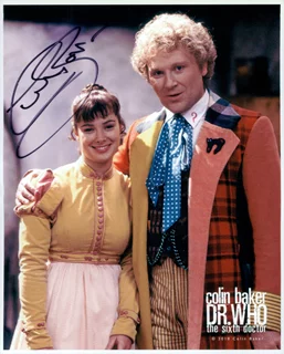 Colin Baker autograph