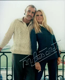 Brigitte Bardot autograph