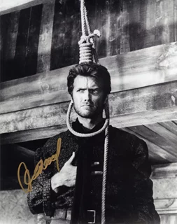 Clint Eastwood autograph