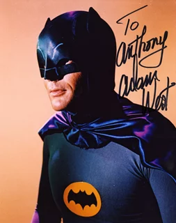 Adam West autograph