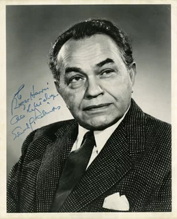Edward G. Robinson autograph