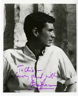 Anthony Perkins autograph