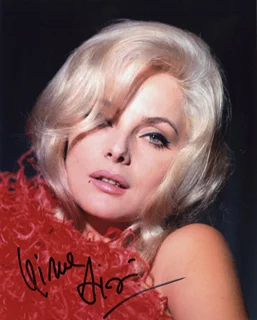 Virna Lisi autograph