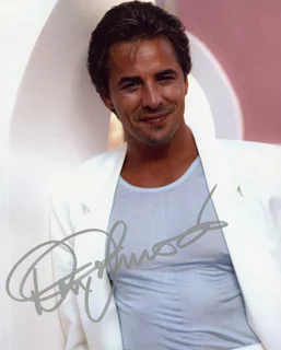 Don Johnson autograph