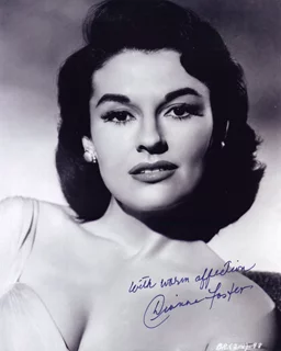Dianne Foster autograph