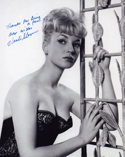 Venetia Stevenson autograph