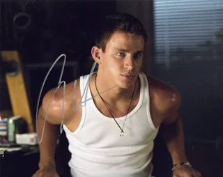 Channing Tatum autograph