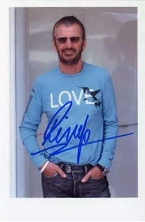 Ringo Starr autograph