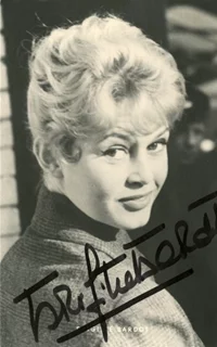 Brigitte Bardot autograph