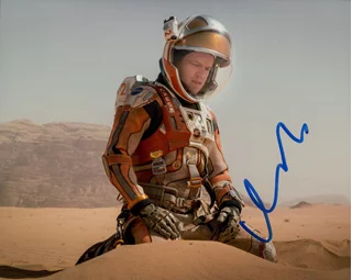 Matt Damon autograph