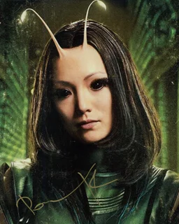 Pom Klementieff autograph