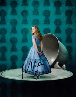 Mia Wasikowska autograph