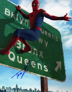 Tom Holland autograph