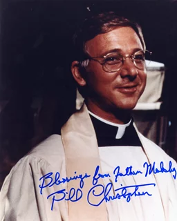William Christopher autograph