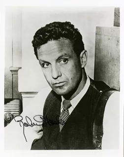 Robert Stack autograph