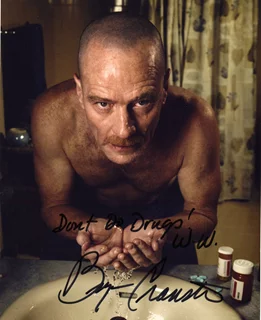 Bryan Cranston autograph