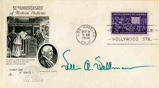 William Wellman autograph