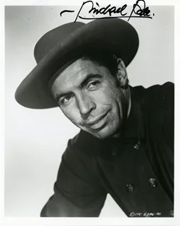 Michael Pate autograph