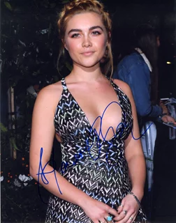 Florence Pugh autograph
